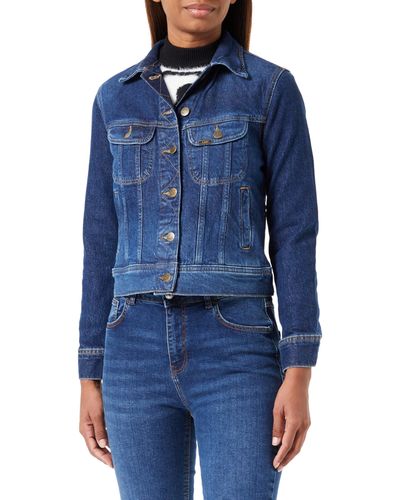 Lee Jeans Giacca Rider Denim Jacket - Blu