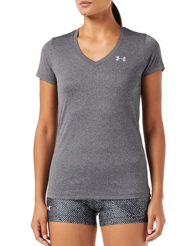 Under Armour Sleeve V-neck - Solid - Gray