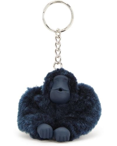 Kipling 's Monkeyclip S Small Monkey Keyhanger - Blue
