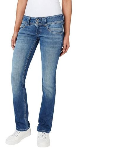 Pepe Jeans Venus Spijkerbroek - Blauw