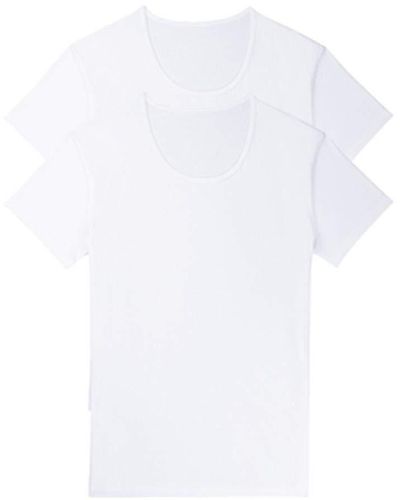 Sloggi 24/7 Round Neck T-shirt 2 Pack T Shirt - White