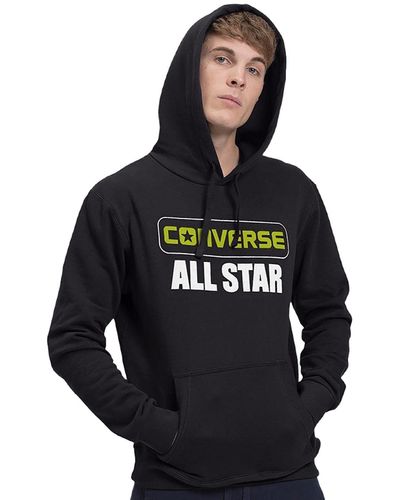 Converse All Star Hoodie Sweatshirt 10023305 schwarz