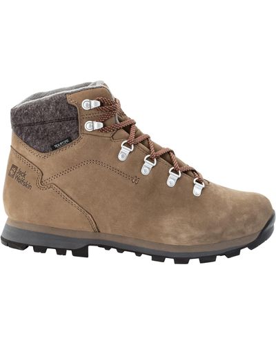 Jack Wolfskin Thunder Bay Texapore Mid M Trainer - Brown