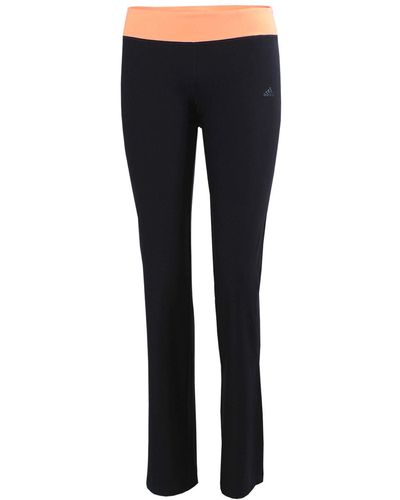 adidas Ultimate Slim Pant Fitness Hose Climalite - Blau