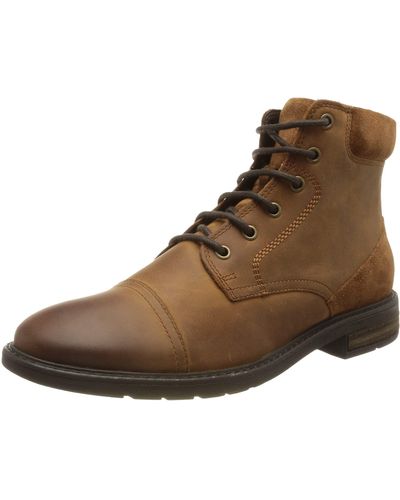 Geox U Viggiano B Ankle Boots - Brown