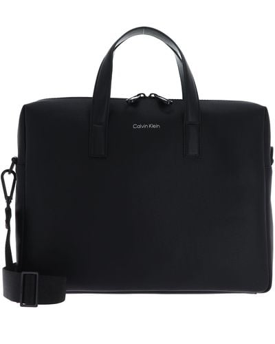 Calvin Klein Must Sac pour Ordinateur Portable - Noir