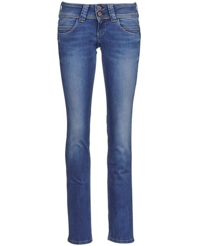 Pepe Jeans Straight Leg Jeans VENUS - Blau