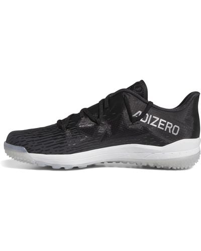 adidas Mens Adizero Afterburner 9 Turf Core Black/silver Metallic/carbon 11.5