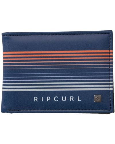 Rip Curl Portafoglio Combo Slim PU - Navy/Arancione, Blu navy/arancione, Taglia unica