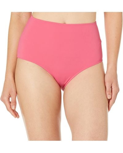 Amazon Essentials High Waist Swim Bottom - Pink