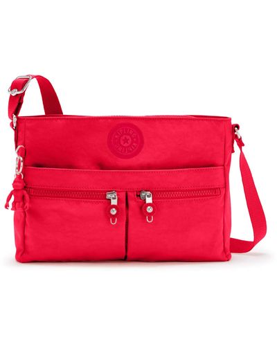 Kipling New Angie Crossbody Bag - Red