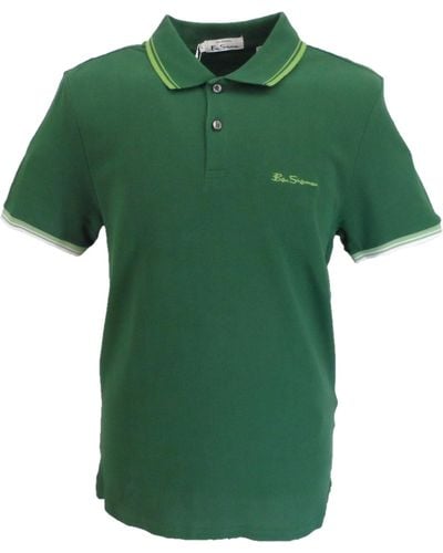 Ben Sherman Kurzarm-Poloshirt für - Grün