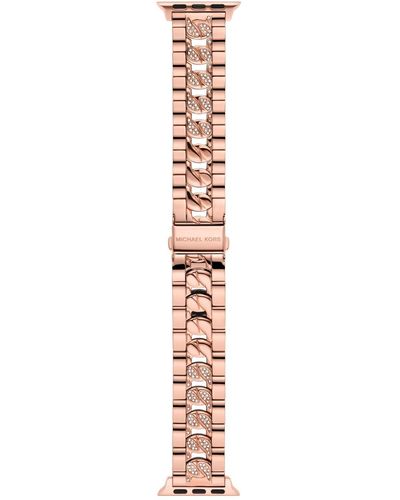 Michael Kors 38/40mm Rose Gold Stainless Steel Band For Apple Watch® - Metallic