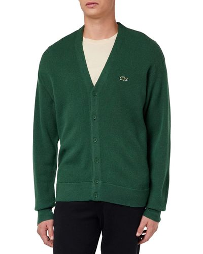 Lacoste Cardigan Relaxed Fit Vert M