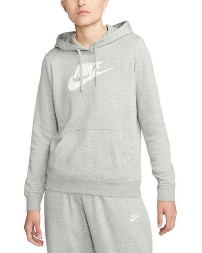 Nike Polaire Sportswear Club Sweat-Shirt - Gris