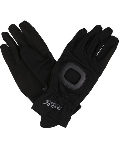 Regatta Brite Light Gloves Black S/m
