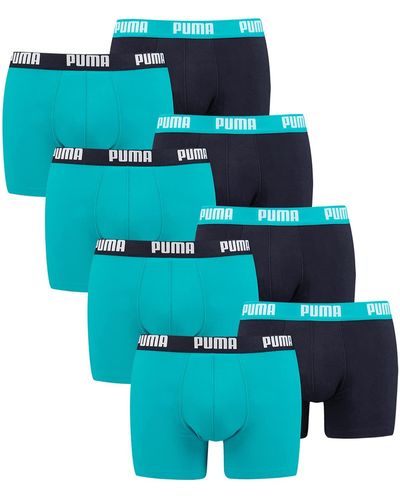 PUMA 521015001 Boxershorts Voor - Blauw