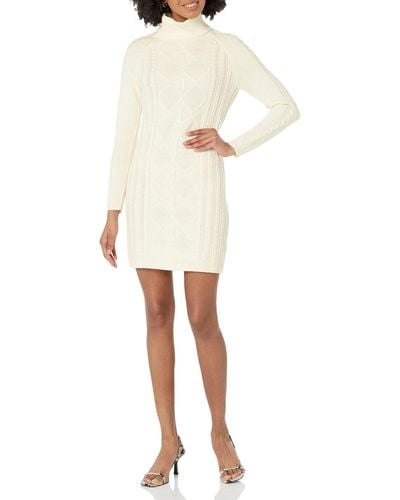 Guess Elisabeth Sweater Dress - White