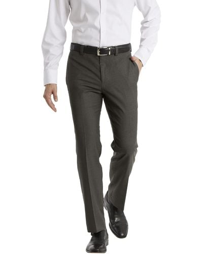 Calvin Klein Modern Fit Dress Pant - Gray