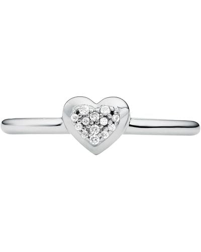 Michael Kors Premium Ring Silber Ton Sterling Silber Für MKC1461AN040;6 - Weiß