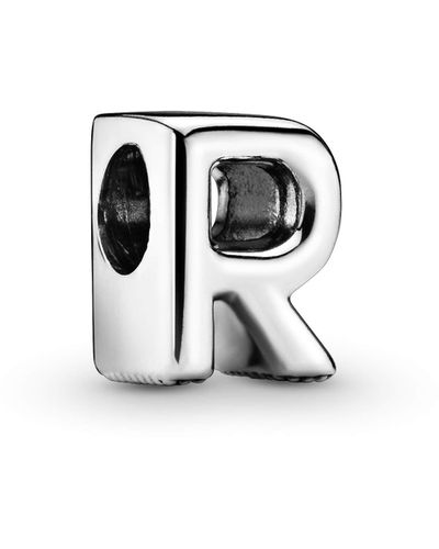 PANDORA Letter R Alfabetbedel - Meerkleurig