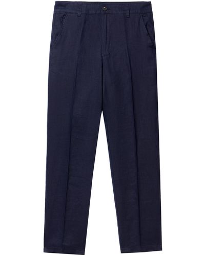 Benetton Pantalone 4agh55hw8 Trousers - Blue