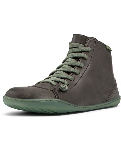 Camper Modern Ankle Boot - Green