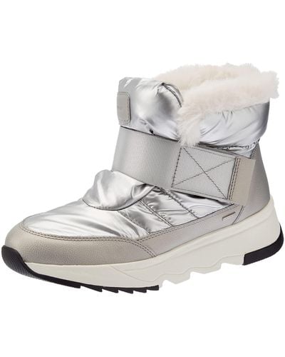 Geox D Falena B Abx A Ankle Boots - Metallic