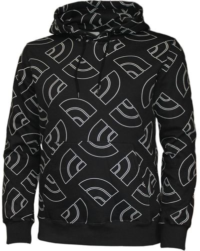 The North Face All Over Print Hoodie - Black