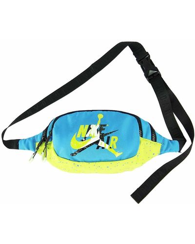 Nike Air Jordan Blue Green Cross Body Waist Bag Cq9120 400