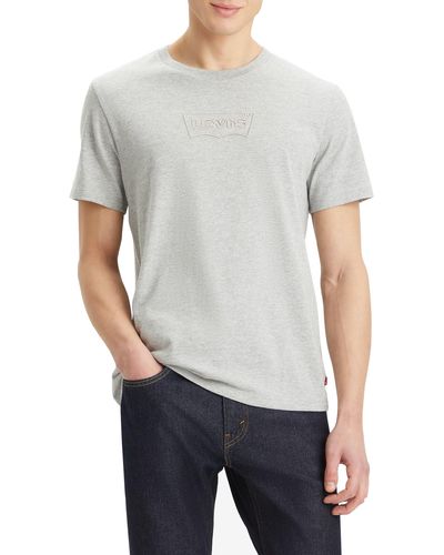 Levi's Graphic Crewneck Tee T-shirt - Grey
