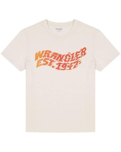 Wrangler 1947 Tee Shirt - White