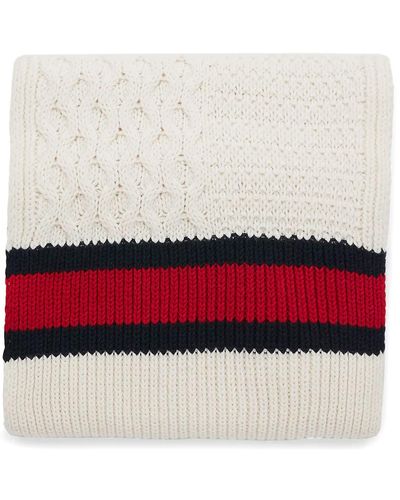 Tommy Hilfiger 'th Premium' Scarf Cable Knit - Red