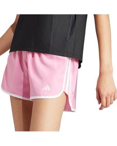 adidas Marathon 20 Running Shorts - Pink