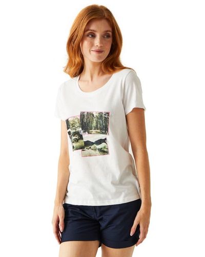 Regatta T-Shirt Filandra VIII Donna - Bianco