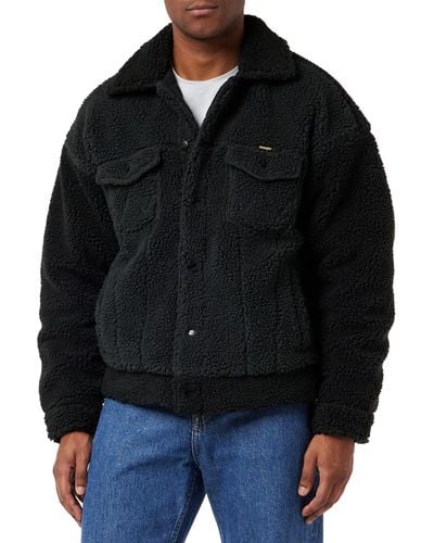 Wrangler Sherpa Jacket - Black