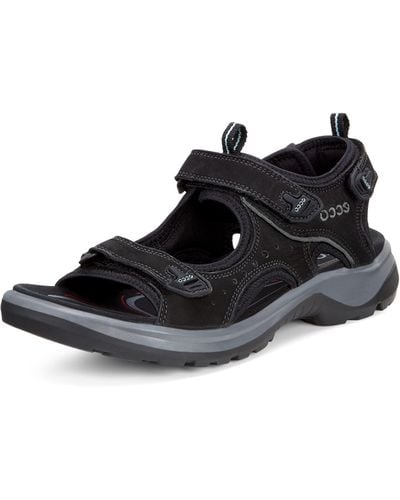 Ecco S Offroad Athletic Sandals - Black