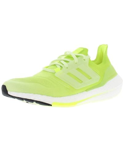 adidas Ultraboost 22 Almost Lime/almost Lime/solar Yellow 9.5 D - White