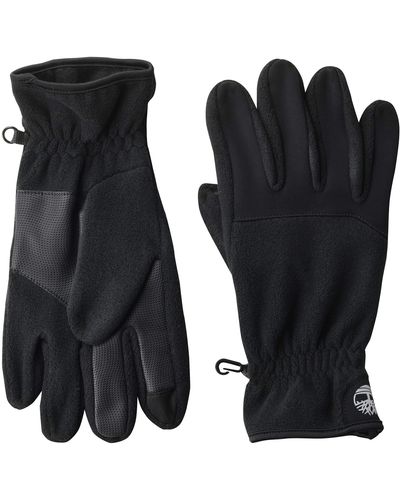 Timberland Leistungsstarker Fleece Touchscreen-Technologie Handschuhe für kaltes Wetter - Schwarz
