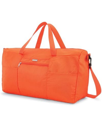 Samsonite Foldaway Packable Duffel Bag - Orange