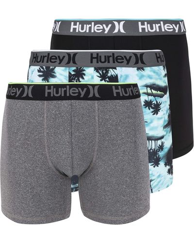 Hurley 3 Pack Regrind Boxer Brief - Multicolor