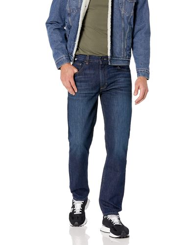 Carhartt Mens Flame-resistant Rugged Flex Relaxed Fit 5-pocket Tapered Jean - Blue
