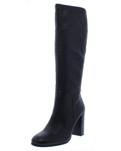 Kenneth Cole Womens Justin Knee High Boot - Black
