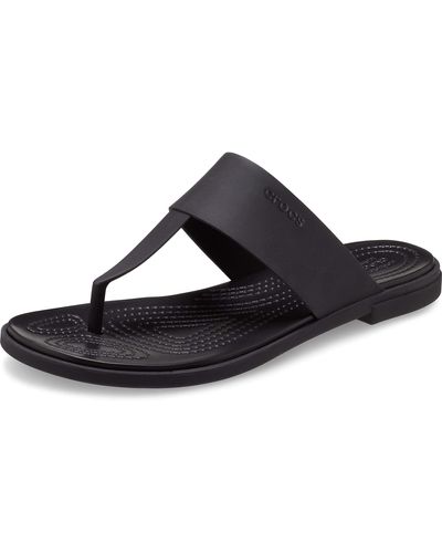 Crocs™ Tulum Flip Flops Black