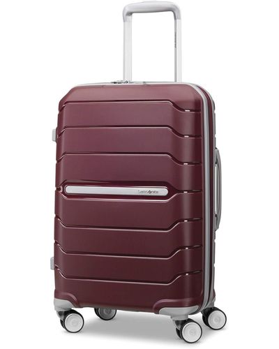 Samsonite Freeform Hardside Expandable With Double Spinner Wheels - Purple