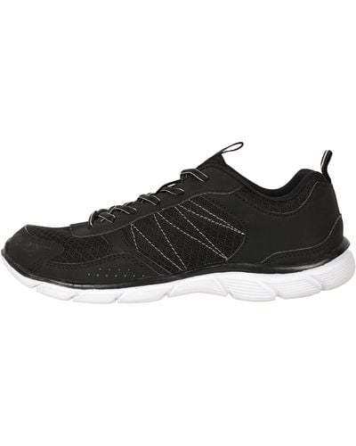 Mountain Warehouse Cruise Womens Running Shoes - Lightweight, Durable & Breathable Trainers With Mesh Lining - For Autumn, - Black