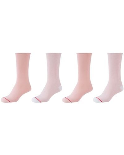 S.oliver Socken 4er Pack 35/38 peachskin - Pink