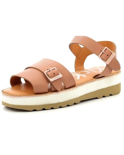 Kickers Kick Hi Sunset Sandale mit Absatz - Braun