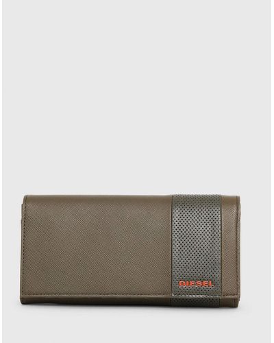 DIESEL Corbola 24 A Day-wallet - Green