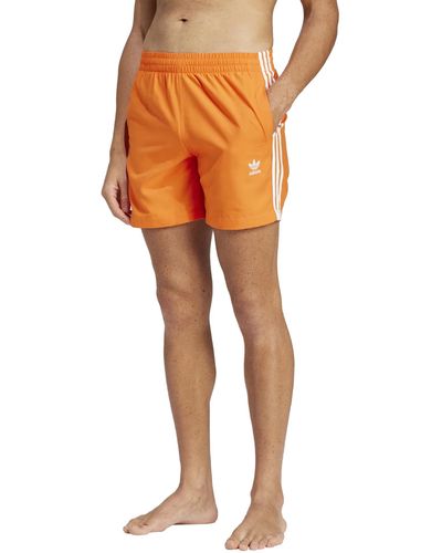 adidas Solid Swimshorts Badeshorts Badehosen - Orange